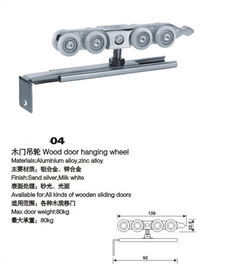 供應(yīng)不銹鋼吊輪 4輪 木門(mén)吊趟輪.門(mén)窗五金 高要市金利鎮(zhèn)邦得爾金屬制品廠 滑軌 合頁(yè) 浴室?jiàn)A 閉門(mén)器
